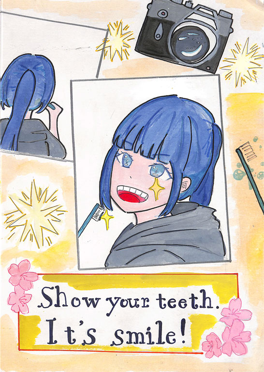 A039 Show your teeth．It's Smile! 清水愛那