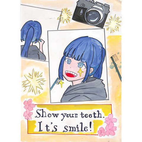A039 Show your teeth．It's Smile! 清水愛那